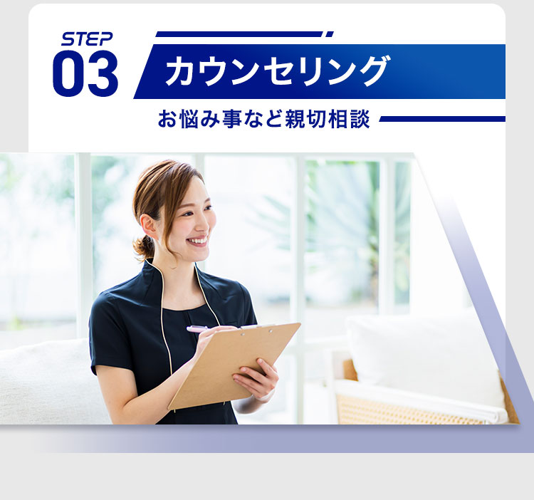 STEP03 カウンセリング